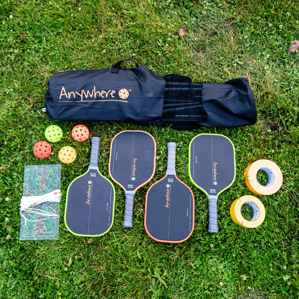 Anywhere Pickleball Full Court Set